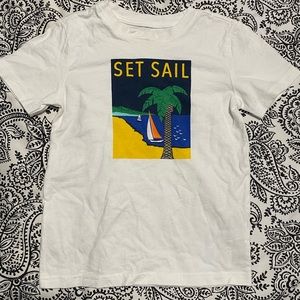 Janie and Jack boys size 5 t-shirt.